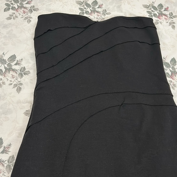 MODA INTERNATIONAL SMALL BLACK DRESS SIZE S - Picture 2 of 6
